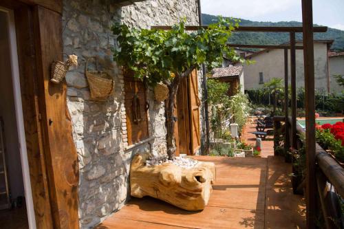 Viesnīcas āriene, B&B la Curt del Böff (B&B la Curt del Boff) in Lasnigo