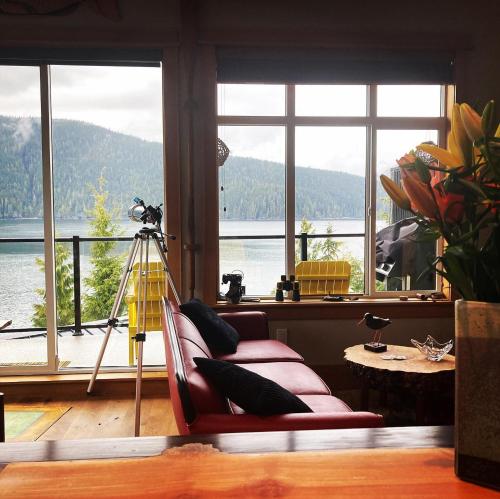 Bjørn Holm in Port Renfrew, Canada