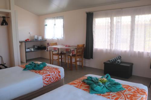 A szálláshely kívülről, Ranginuis Retreat in Arutanga