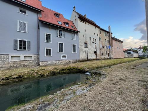 Appartement atypique à la Cour-aux-Moines - rivière en contrebas chien OK