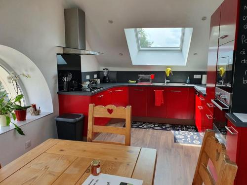 Gite le cerf 8 personnes + 1 bebe in Raon Aux Bois