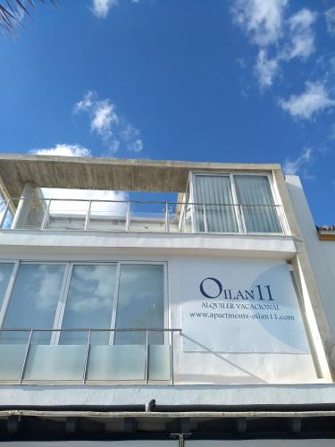 A szálláshely kívülről, Apartments-Oilan11 in Este