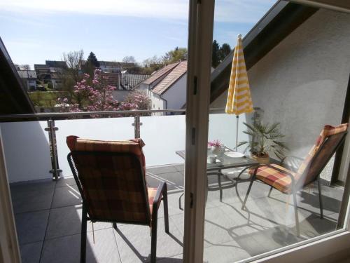 balkon/taras, Ferienwohnung Lohrig in Weiskirchen