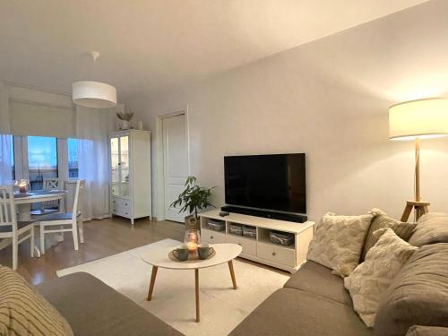 Keskuse apartment with a balcony in Haapsalu