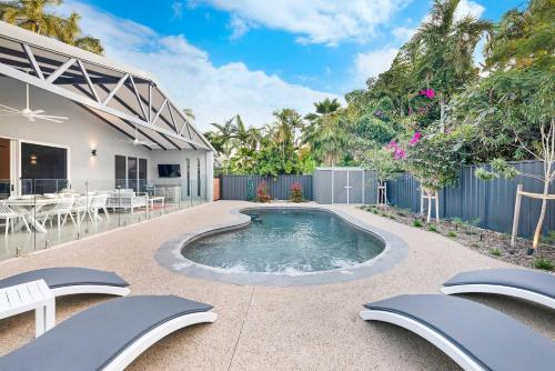 A Sumptuous Poolside Family Oasis at Gardens Villa