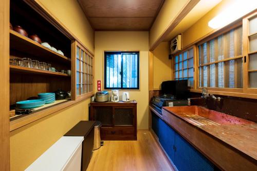 Kitchen, Suite Villa Ocean View Atami Shizenrou - Japanese style in Kamitaga