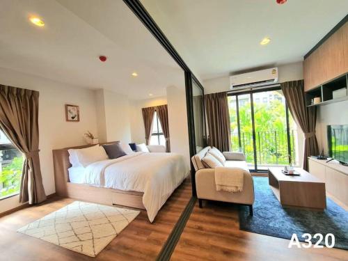 Hua Hin 1 Bedroom pool view near beach, cicada