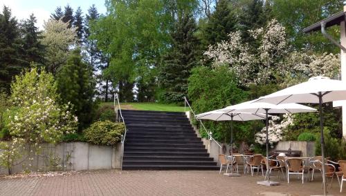 Terraza/balcón, Hotel Görtler (Hotel Gortler) in Seesen