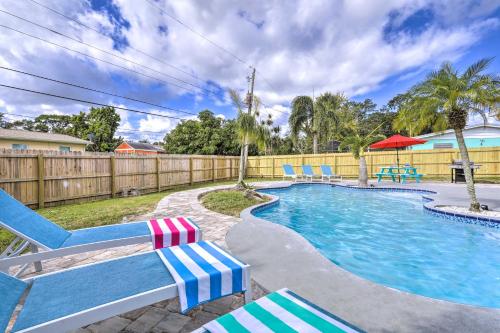 Merritt Island Oasis with Pool about 7 Mi to Beach!