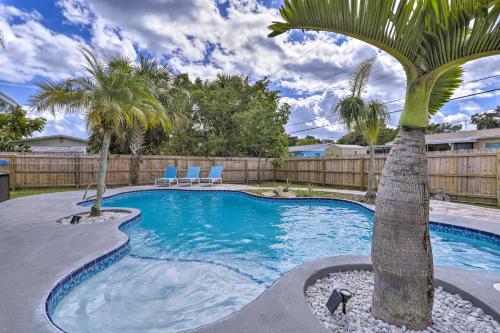 Merritt Island Oasis with Pool about 7 Mi to Beach!