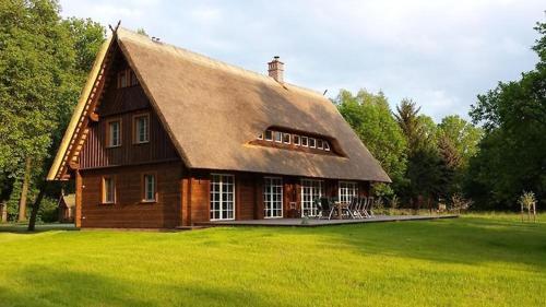Exklusives Holzhaus