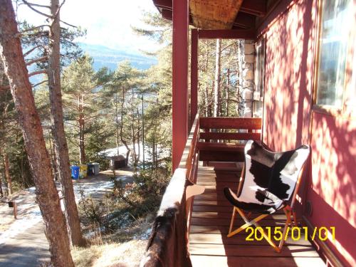 Erkély/terasz, Chalet Vicino a Cortina in Borca di Cadore