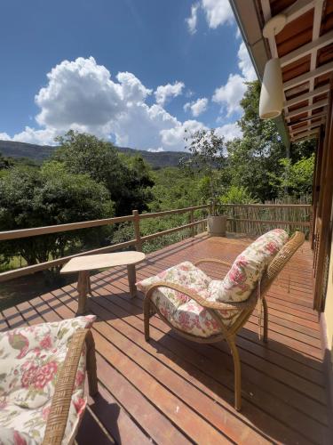 Balkon/teras, Pousada Vagalume in Tiradentes