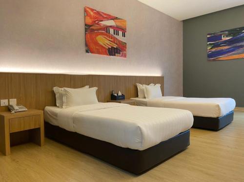 Guestroom, Kluang Riverview Hotel in Kluang