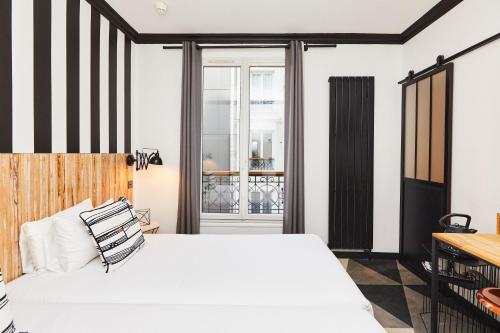 Guestroom, Madrigal Hotel in 15th - Tour Eiffel - Porte de Versailles
