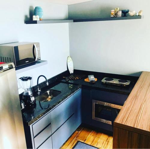 Kitchen, Cabana Solitude - Concha in Armacao