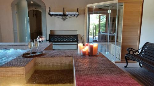 Úszómedence, Villa Sempreverde - Teloni in Sala