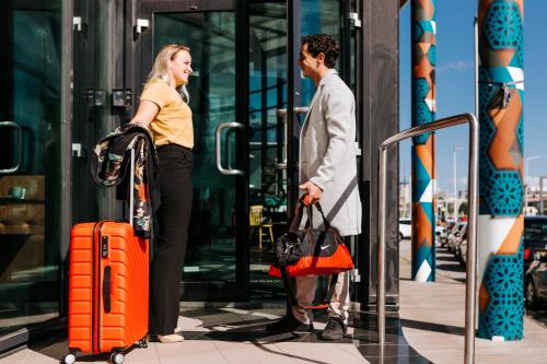 Exterior view, The Hague Teleport Hotel in The Hague