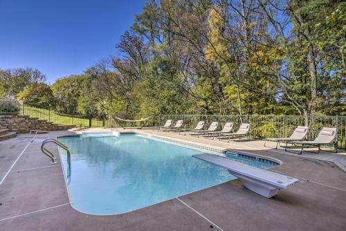Beautiful Mount Joy Cabin with Pool and Sauna! in Mount Joy, USA