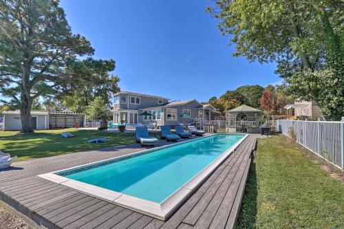 Grasonville Home with Private Pool on the Water