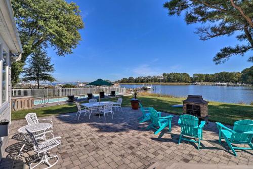 Grasonville Home with Private Pool on the Water