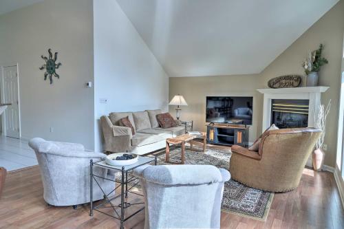 Lakefront Bolton Retreat with Balcony and Views! Lakefront Bolton Retreat with Balcony and Views!