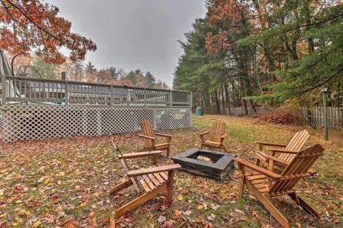 Pocono Home with Hot Tub, Fireplace and Game Room!