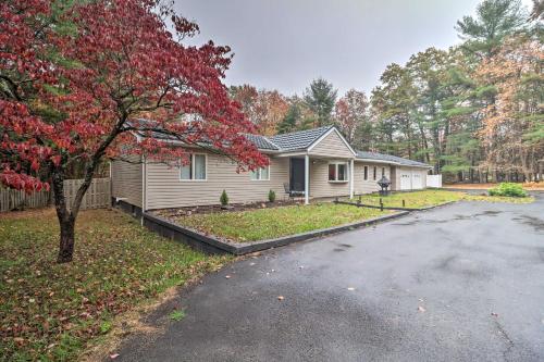 Pocono Home with Hot Tub, Fireplace and Game Room!