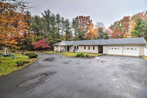 Pocono Home with Hot Tub, Fireplace and Game Room!