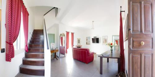 Közös társalgó / TV, Bouganville B&B in Cefalú