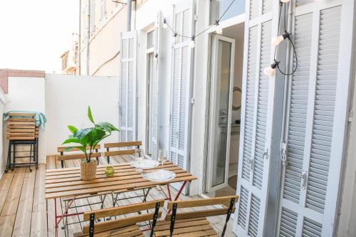 Le Julien I - Avec terrasse au Cours Julien - Location saisonnière - Marseille