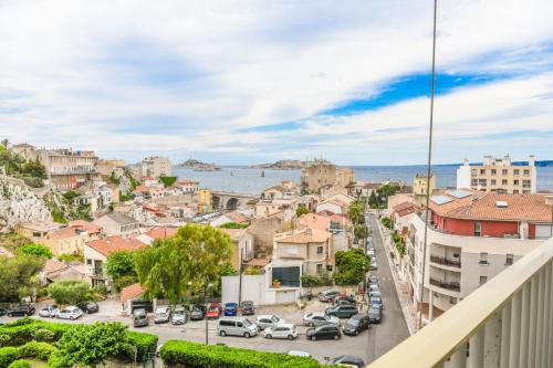 Bail mobilité - Balcon et vue splendide sur la mer, Marseille (fotografie 8)