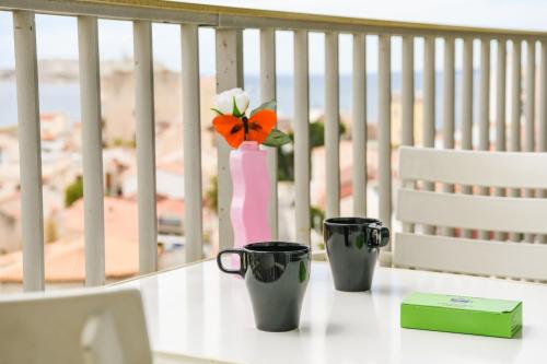 Bail mobilité - Balcon et vue splendide sur la mer, Marseille (fotografie 7)