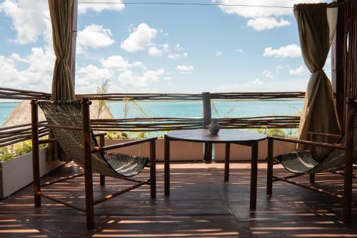 Balcony/terrace, Puerta del Cielo Hotel Origen in Bacalar