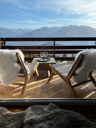 Superbe studio Anzère, rénové, au pied des pistes in Anzère, Schweiz