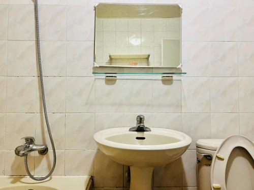 Ванная комната, Shinyes Motel in Городок Суао