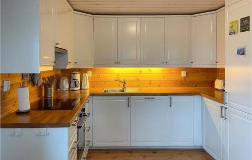 keuken, Stunning Home In Sjusjøen With Sauna in Sjusjoen