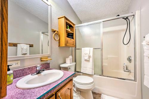 Bathroom, Red Feather Lakes Cabin with Wraparound Deck! in Red Feather Lakes