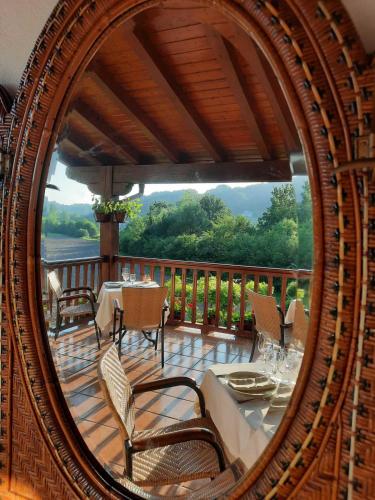 Balcony/terrace, Casa Palacio Irigoienea in Urdazubi/Urdax