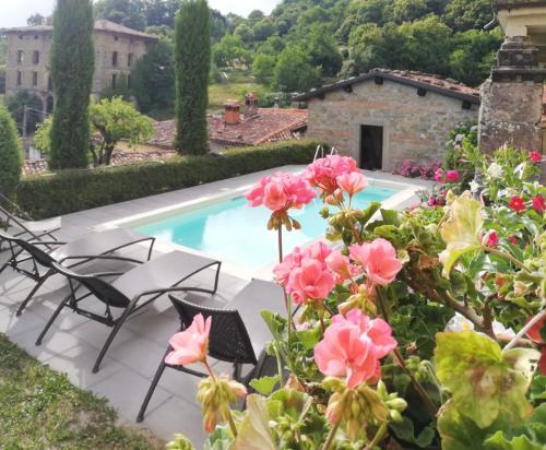 Úszómedence, Apartment Casa Gianfrati in Villa Collemandina