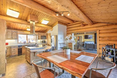 Fairbanks Log Cabin with Waterfront Deck and Views! - image 3