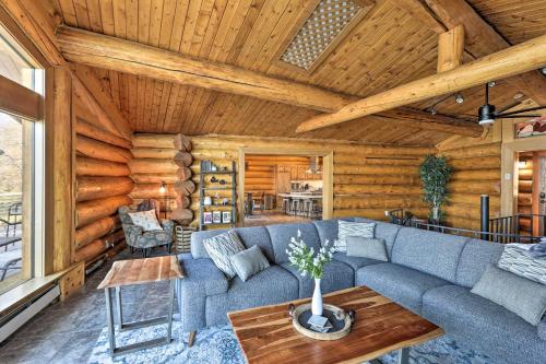 Fairbanks Log Cabin with Waterfront Deck and Views! - image 10