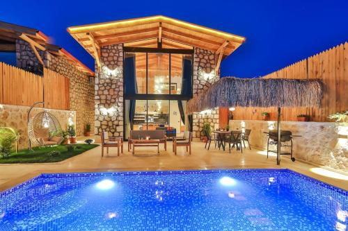 Villa Mila Patara-Luxury villa with pool Kas
