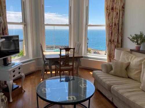 Hotellet från utsidan, No 1 Alexandra Gardens, Flat 2 in Östra Ventnor