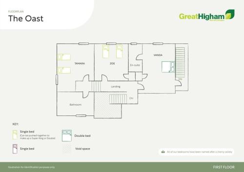 Great Higham Barn Complex by Bloom Stays