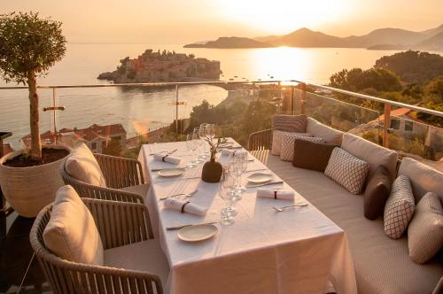 Étterem, Villa Geba Boutique Hotel in Sveti Stefan