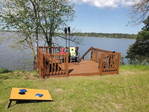 Sanctuary at Norway Lake - Includes Pontoon Boat