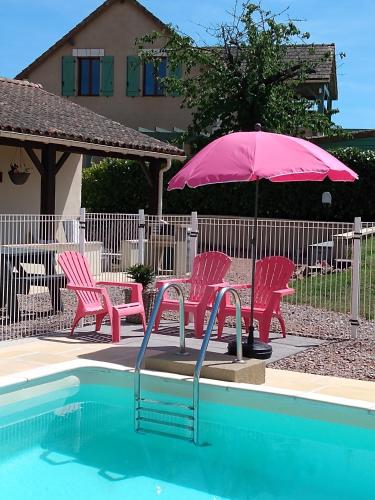 Peldbaseins, L'Auberge in Abjat-sur-Bandiat