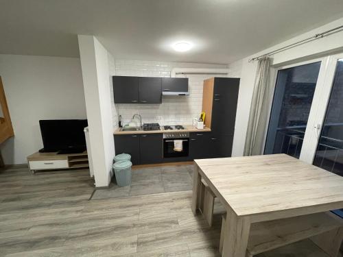 virtuve, Ferienwohnung Einstein in Hartheim am Rhein