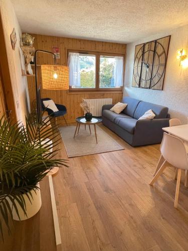 Au Petit Flocon - Appartement 3 pièces, central et proche pistes - parking privé et wifi - Location saisonnière - Megève